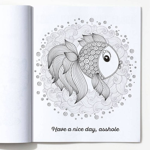 Chill the F*ck Out: A Swear Word Coloring Book