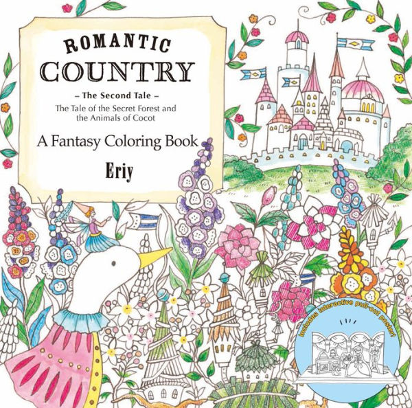 Barnes and Noble Fantasy Art Mini Adult Coloring Book