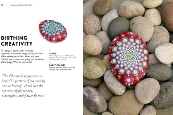 Mandala Stones: 50 Inspirational Designs to Paint