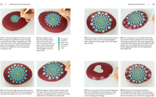 Mandala Stones: 50 Inspirational Designs to Paint