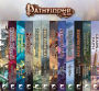 A Pathfinder Tales Collection: Lord of Runes, Liar's Island, Beyond the Pool of Stars, Bloodbound, Pirate's Prophecy, Hellknight, Liar's Bargain, Starspawn, Shy Knives, Reaper's Eye, Through the Gate in the Sea, Gears of Faith