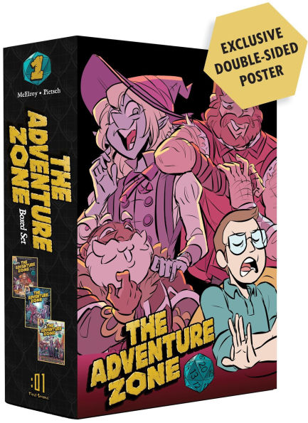 The Adventure Zone Boxed Set: Here There Be Gerblins, Murder on the Rockport Limited! and Petals to the Metal