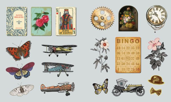 Sticker Studio: Arcana: A Sticker Gallery of Vintage Ephemera