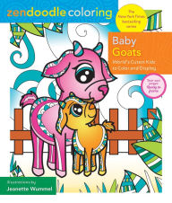 Zendoodle Coloring: Baby Goats: World's Cutest Kids to Color & Display