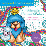 Zendoodle Colorscapes: Adorable Animal Babies: Cuddly Creatures to Color and Display