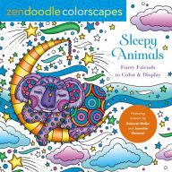 Title: Zendoodle Colorscapes: Sleepy Animals: Furry Friends to Color & Display, Author: Deborah Muller