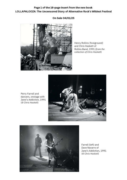 Lollapalooza: The Uncensored Story of Alternative Rock's Wildest Festival