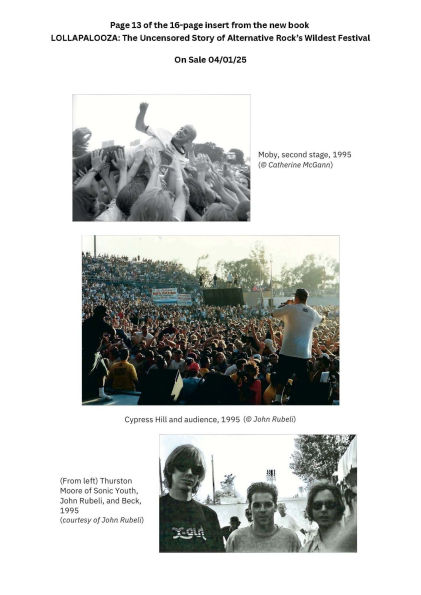 Lollapalooza: The Uncensored Story of Alternative Rock's Wildest Festival
