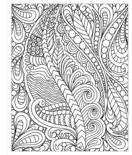 Zendoodle Coloring: Mindful Moments: Peaceful Doodles to Color and Display