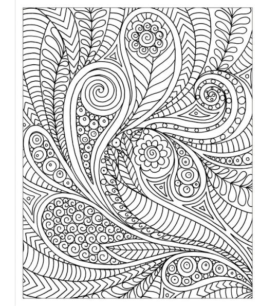 Zendoodle Coloring: Mindful Moments: Peaceful Doodles to Color and Display