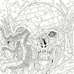 Alternative view 3 of Mythogoria: Frozen Nightmares: A Chilling Horror Coloring Book