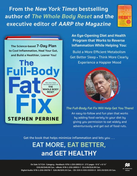 The Full-Body Fat Fix: The Science-Based 7-Day Plan to Cool Inflammation, Heal Your Gut, and Build a Healthier, Leaner You!