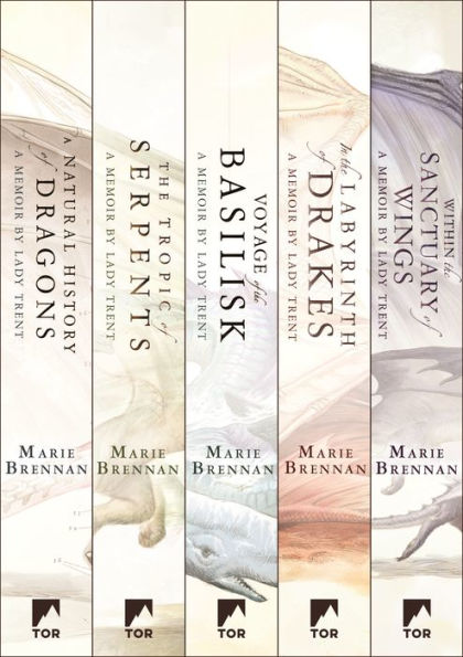 The Complete Memoirs of Lady Trent Series: A Natural History of Dragons, The Tropic of Serpents, The Voyage of the Basilisk, In the Labyrinth of Drakes, Within the Sanctuary of Wings