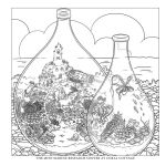 Alternative view 2 of Tiny Worlds: Secret Wonders: An Artist's Coloring Book of Miniature Universes