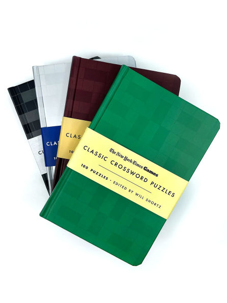 New York Times Games Classic Crossword Puzzles (Forest Green and Cream): 100 Puzzles Edited by Will Shortz