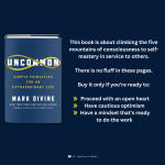 Alternative view 2 of Uncommon: Simple Principles for an Extraordinary Life