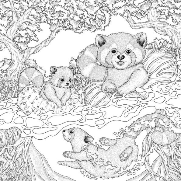 Mythographic Color and Discover: Wild Summer: An Artist's Coloring Book of Mesmerizing Animals