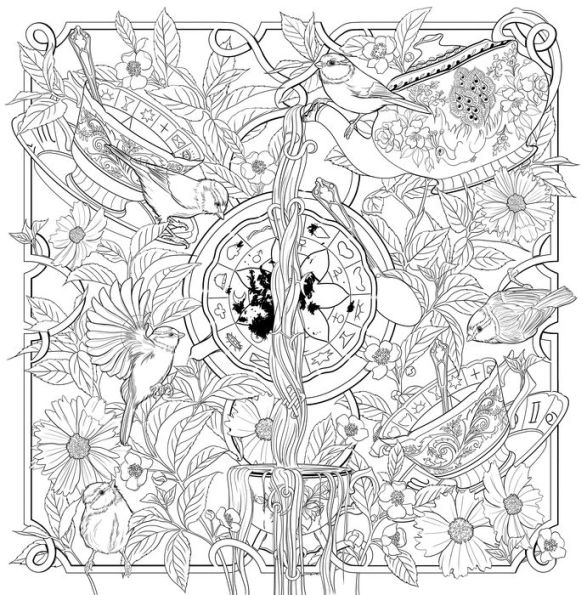 Mythographic Color and Discover: Magick Apothecary: An Artist's Coloring Book for Modern Mystics