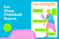 Alternative view 12 of Dinking All Day: A Pickleball Handbook for the Truly Obsessed