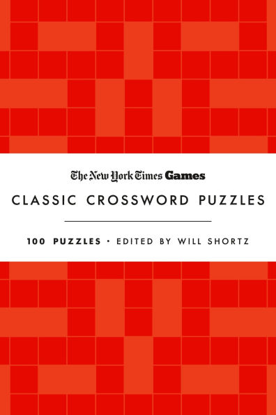 New York Times Games Classic Crossword Puzzles (Red and White): 100 Puzzles