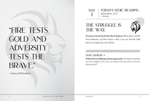 100 Days to a Stoic Mind: A Roadmap to Resilience and Finding Peace in Discipline