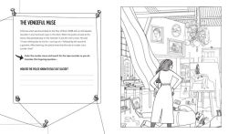 Alternative view 4 of Color and Solve: Haunted Highrise: Color the Crime Scene, Analyze the Clues, and Solve the Murder Mystery!