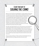 Alternative view 6 of Color and Solve: Haunted Highrise: Color the Crime Scene, Analyze the Clues, and Solve the Murder Mystery!