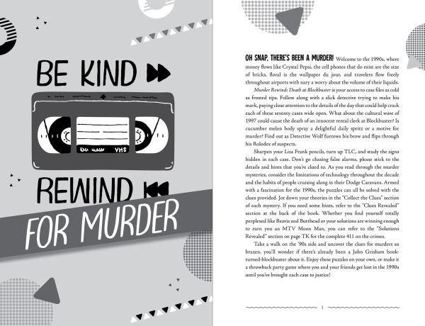 Murder Rewind: Death at Blockbuster: Minute Mysteries Set the 1990s