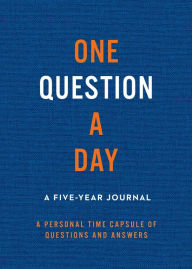 Download epub books online for free One Question a Day (Neutral): A Five-Year Journal: A Personal Time Capsule of Questions and Answers 9781250373021 MOBI iBook by Aimee Chase in English