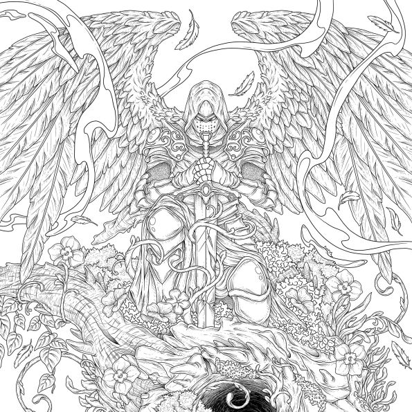 Mythographic Color and Discover: Dragonspell: An Artist's Coloring Book of Magical Realms and Epic Journeys