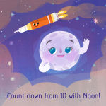 Alternative view 3 of 3 2 1 to the Moon!: A Counting Book