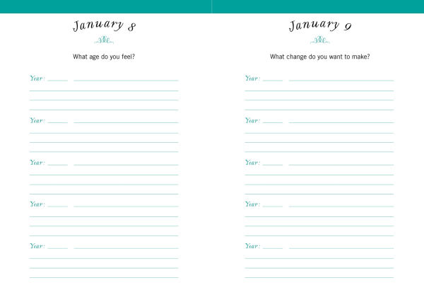 One Question a Day (Floral): A Five-Year Journal
