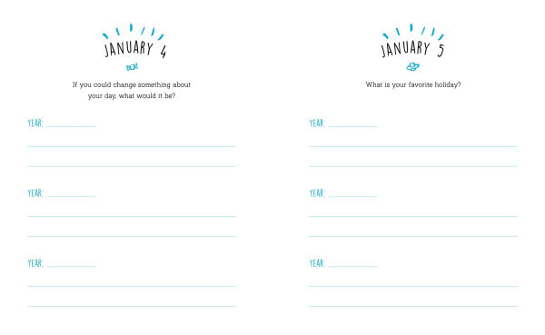 One Question a Day for Kids (Large Format): A 3-Year Journal: Create Your Own Personal Time Capsule