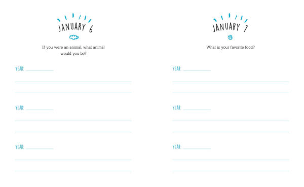 One Question a Day for Kids (Large Format): A 3-Year Journal: Create Your Own Personal Time Capsule