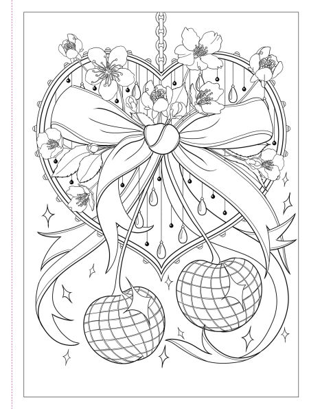 Coquette: A Coloring Book of Dreamy Designs for the Romantic Soul