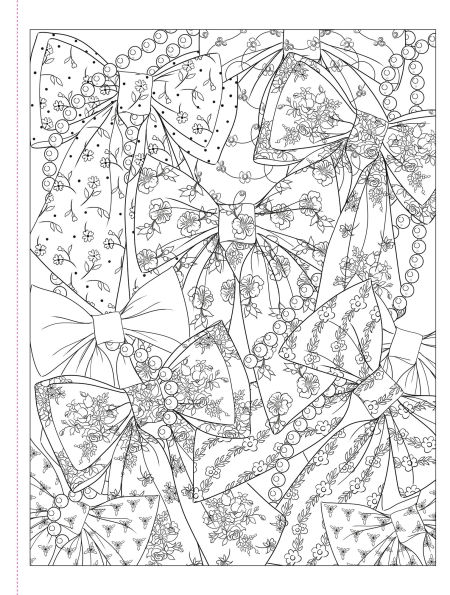 Coquette: A Coloring Book of Dreamy Designs for the Romantic Soul