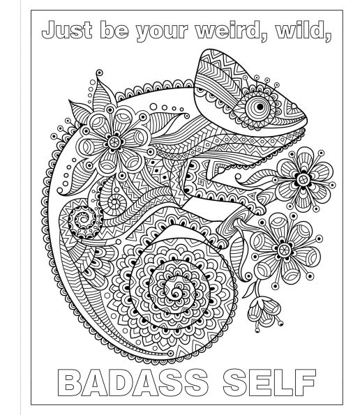 F*cking Fantastic: A Colossal Kick-Ass Coloring Book