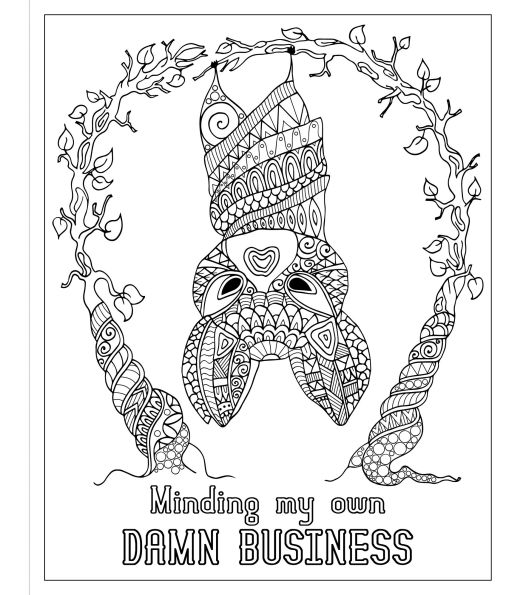 F*cking Fantastic: A Colossal Kick-Ass Coloring Book