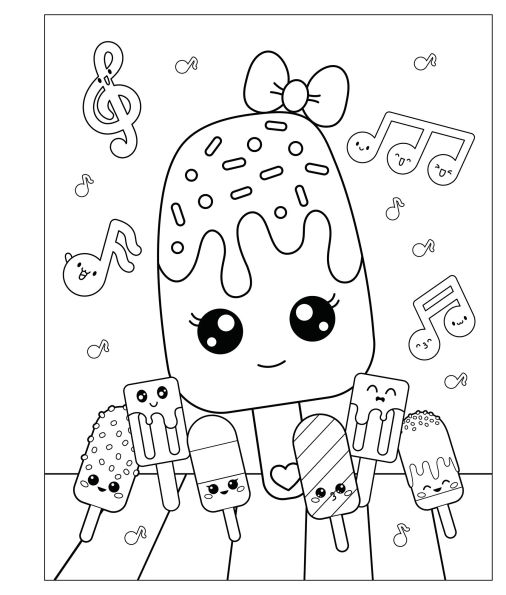 Mangatopia: Puppies and Popsicles: A Playfully Sweet Coloring Book of Anime and Manga