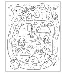 Alternative view 2 of Mangatopia: Baby Animals: A Cute and Cuddly Coloring Book