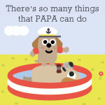 Alternative view 4 of Papa Doesn't Do Anything! (B&N Exclusive Edition)