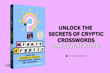Alternative view 2 of Minute Cryptic: Over 160 Wordplay Puzzles to Decipher, Unlock, and Untangle