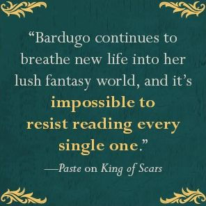 King of Scars: Battling mortal enemies and demons in the Grisha universe   Fantasy Literature: Fantasy and Science Fiction Book and Audiobook Reviews