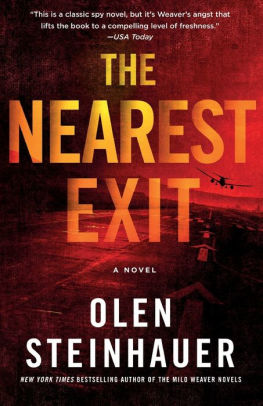 The Nearest Exit A Novel By Olen Steinhauer Paperback Barnes