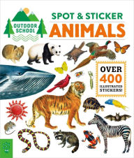 Download textbooks free kindle Outdoor School: Spot & Sticker Animals in English 