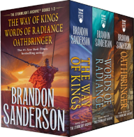 Title: Stormlight Archive MM Boxed Set I, Books 1-3: The Way of Kings, Words of Radiance, Oathbringer, Author: Brandon Sanderson