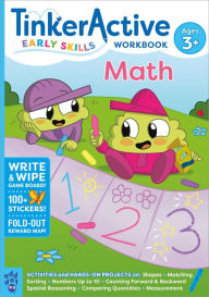 Title: TinkerActive Early Skills Math Workbook Ages 3+, Author: Nathalie Le Du