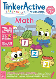 Free download french audio books mp3 TinkerActive Early Skills Math Workbook Ages 4+