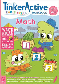 Title: TinkerActive Early Skills Math Workbook Ages 4+, Author: Nathalie Le Du