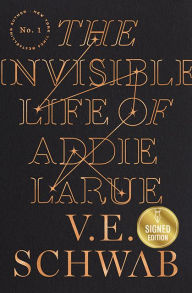 Text book nova The Invisible Life of Addie LaRue